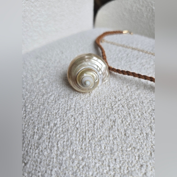 NWT! Free People × Serafina, Sara Choker, Neutral Tan, $38 - Picture 8 of 8